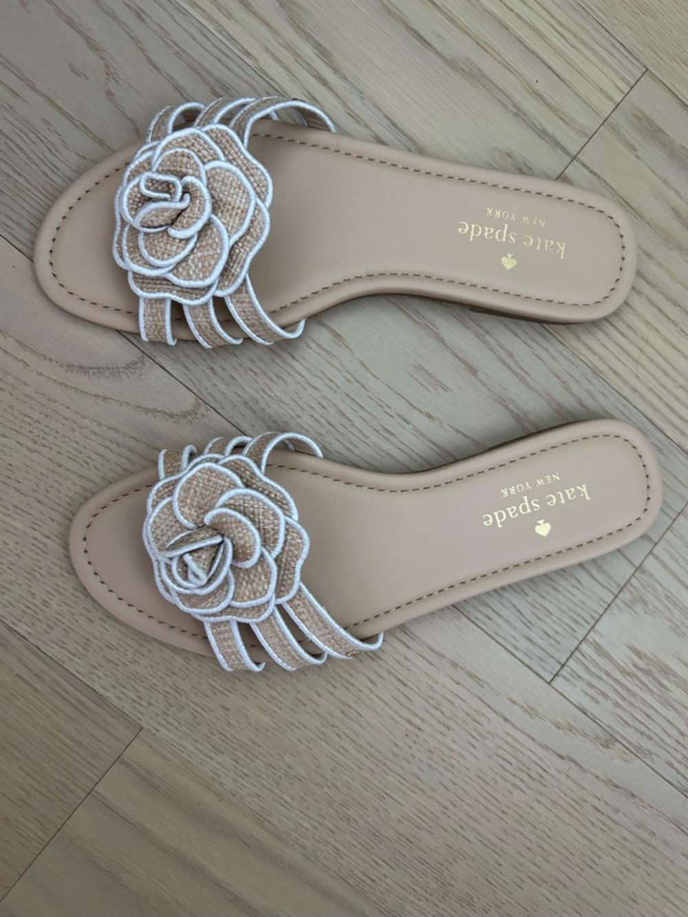 Kate Spade flower sandals